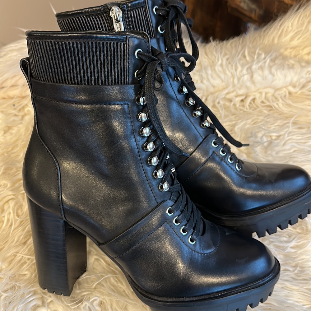 Brand new without tags Vince Camuto black leather ankle boots